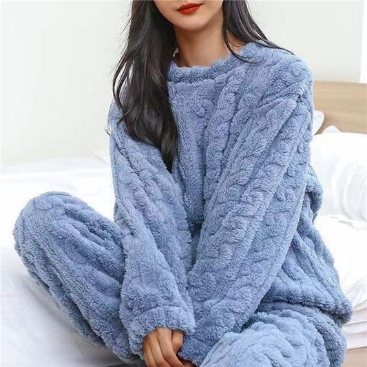 Soft fleece pyjama set for cozy comfort for women | Maria