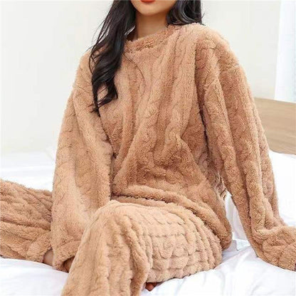 Soft fleece pyjama set for cozy comfort for women | Maria