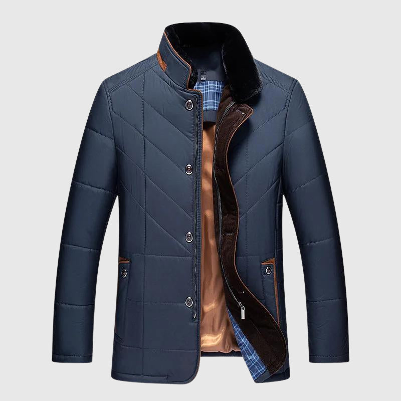 Quilted insulated winter jacket for men | Everett -2