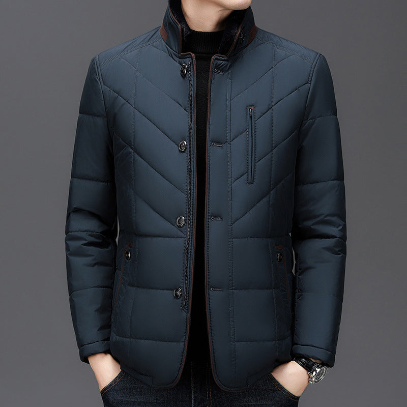 Quilted insulated winter jacket for men | Everett -5