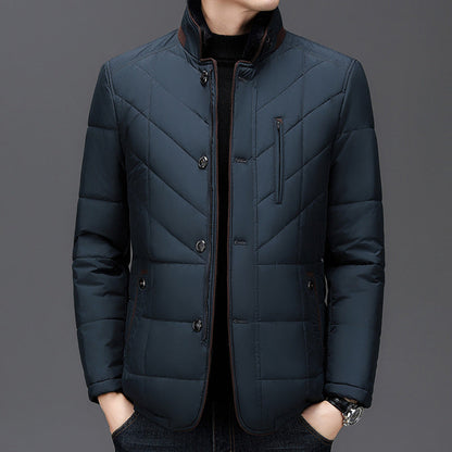 Quilted insulated winter jacket for men | Everett -5