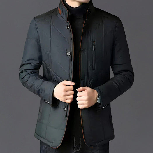 Quilted insulated winter jacket for men | Everett -4