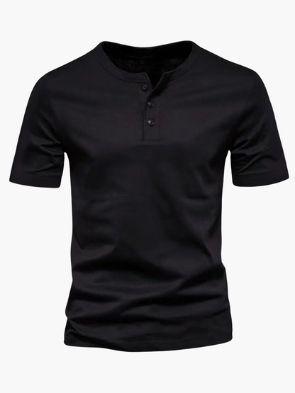 Short sleeve button shirt for men -10
