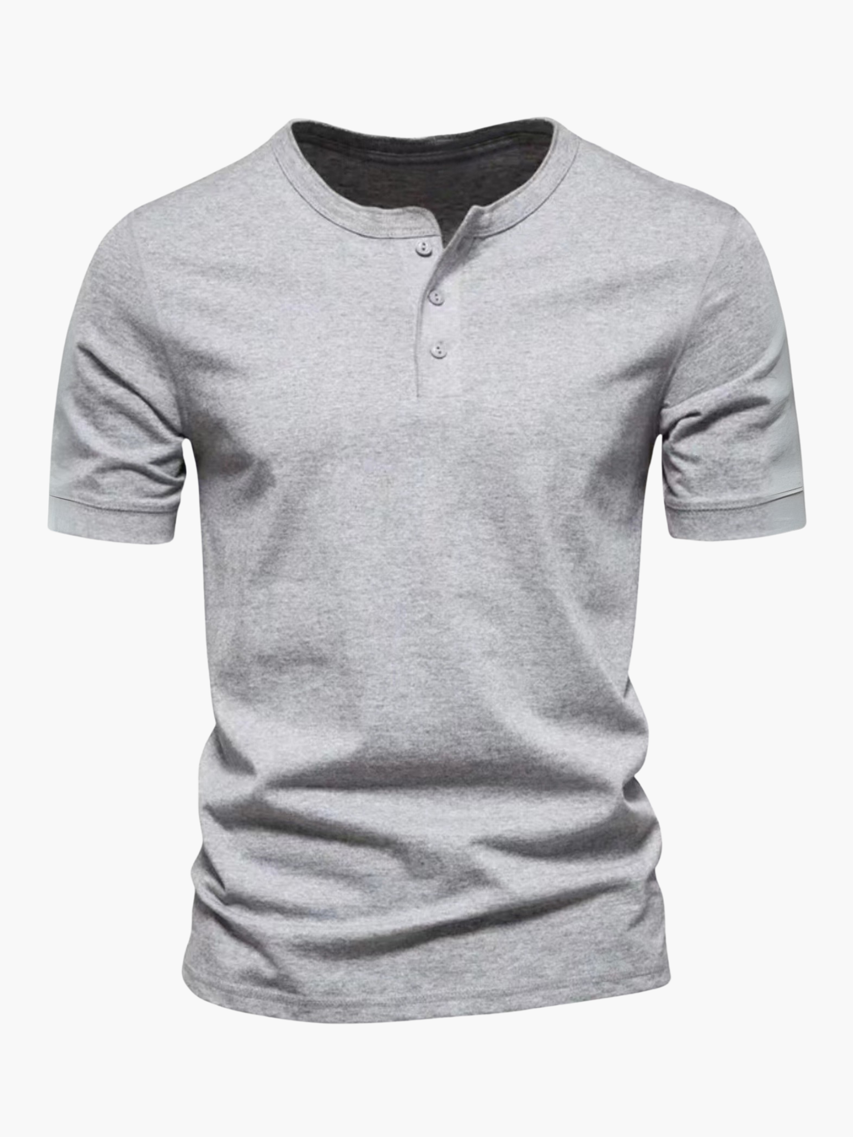 Short sleeve button shirt for men -12