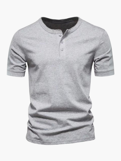 Short sleeve button shirt for men -12