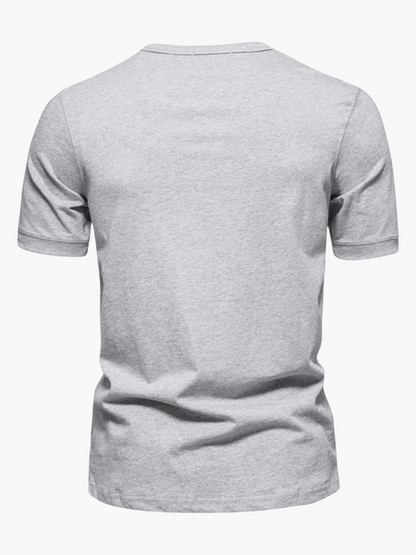 Short sleeve button shirt for men -13