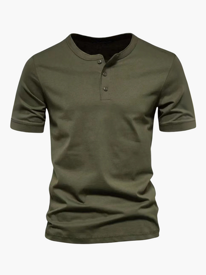 Short sleeve button shirt for men -14