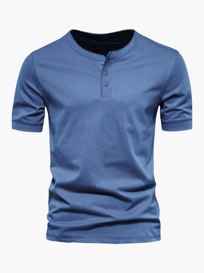 Short sleeve button shirt for men -6