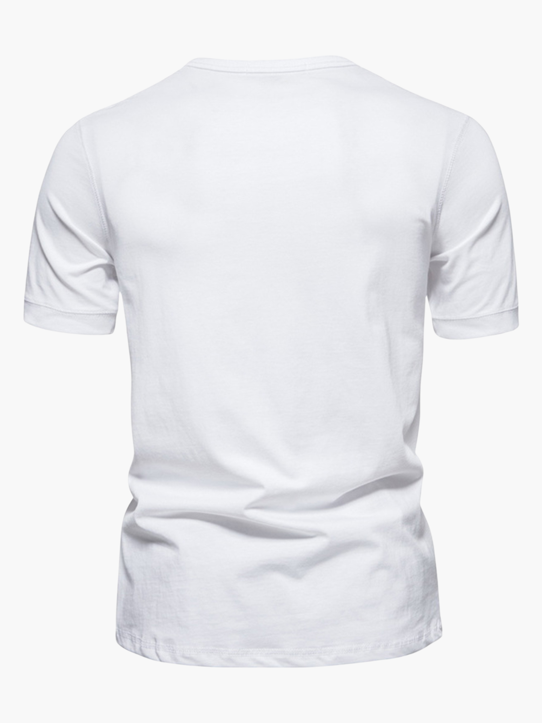 Short sleeve button shirt for men -5