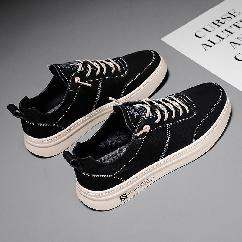 Lightweight breathable casual everyday trainers for men -8