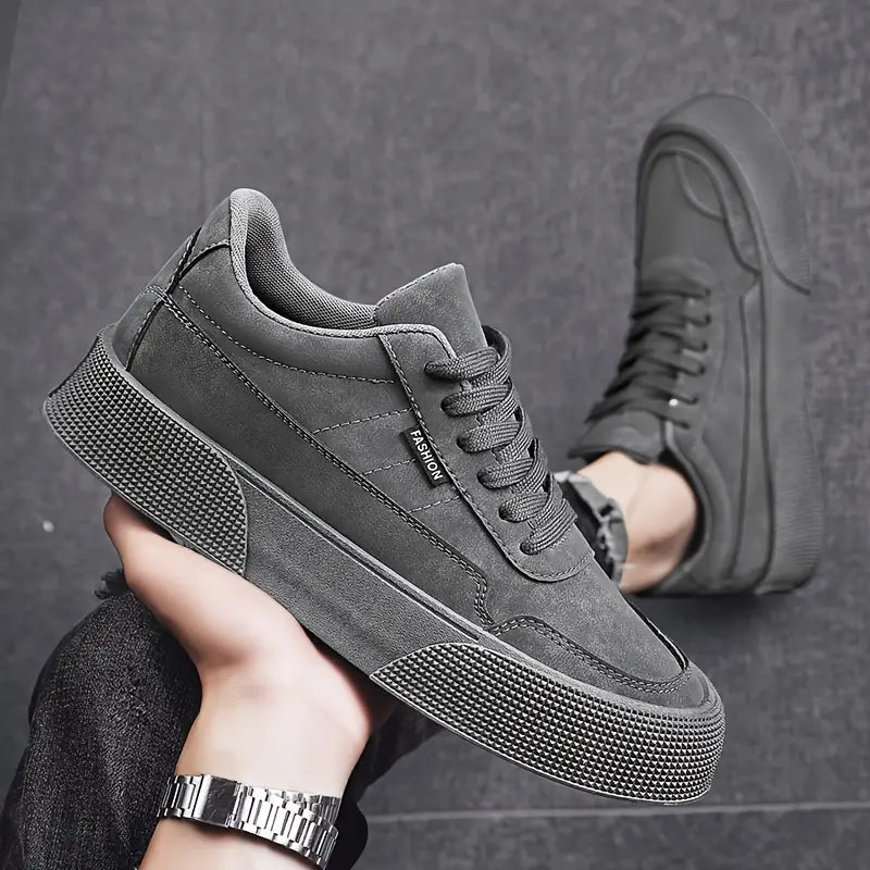 Casual chunky-sole everyday trainers for men -2