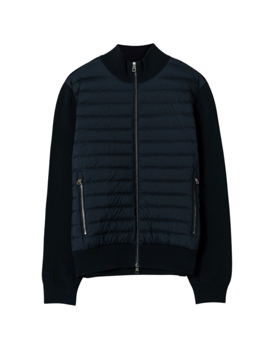 Elegant knit vest jacket for stylish layering for men | Adrian