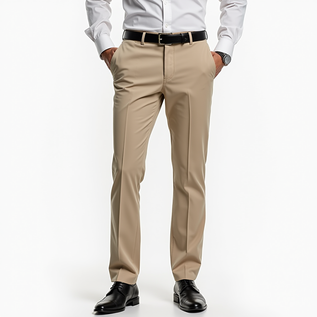 Classic slim-fit everyday chino trousers for men | Bennett -1