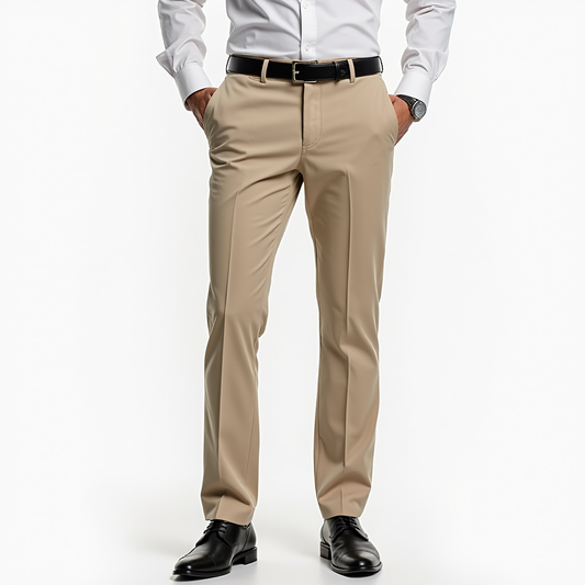 Classic slim-fit everyday chino trousers for men | Bennett -1