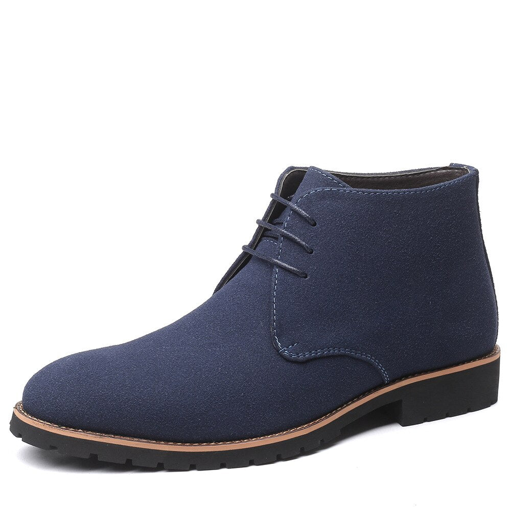 Classic suede ankle everyday outdoor shoes for men -4