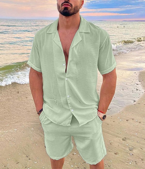 Summer short sleeve set for men | Eden