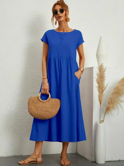 Lightweight casual dress for women | Cara -9