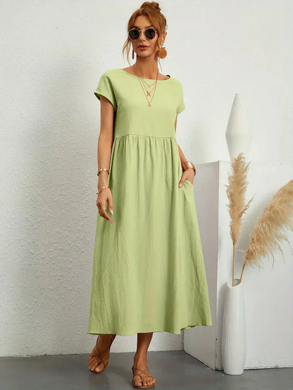 Lightweight casual dress for women | Cara -5