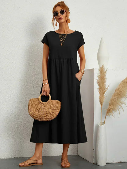 Lightweight casual dress for women | Cara -7