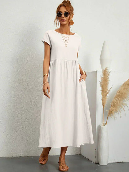 Lightweight casual dress for women | Cara -8