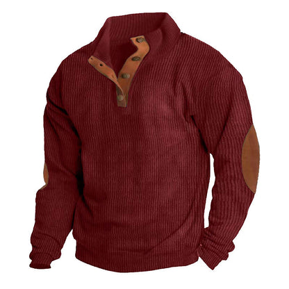Aurelle Carl trendy high-neck sports jumper for men