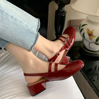 Classic orthopaedic everyday leather flats for women | Nancy -2