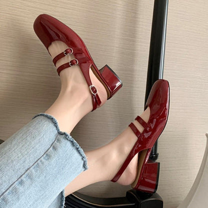 Classic orthopaedic everyday leather flats for women | Nancy -6
