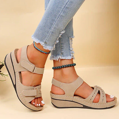 June open toe orthopedic sandals for women -1