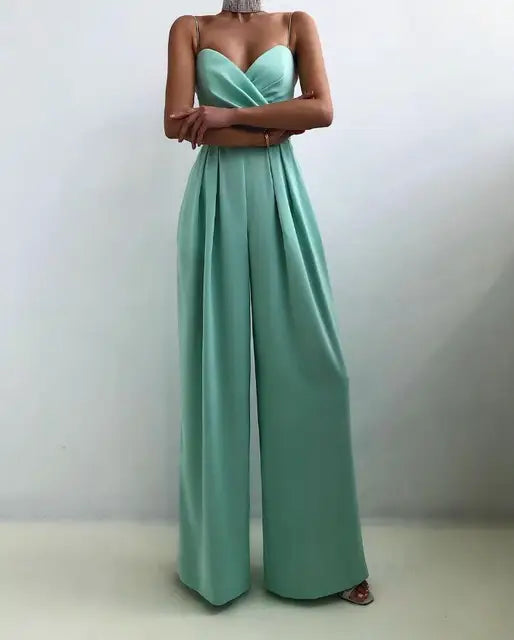 Relaxed elegant jumpsuit for women | Bella -4