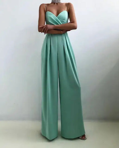 Relaxed elegant jumpsuit for women | Bella -4