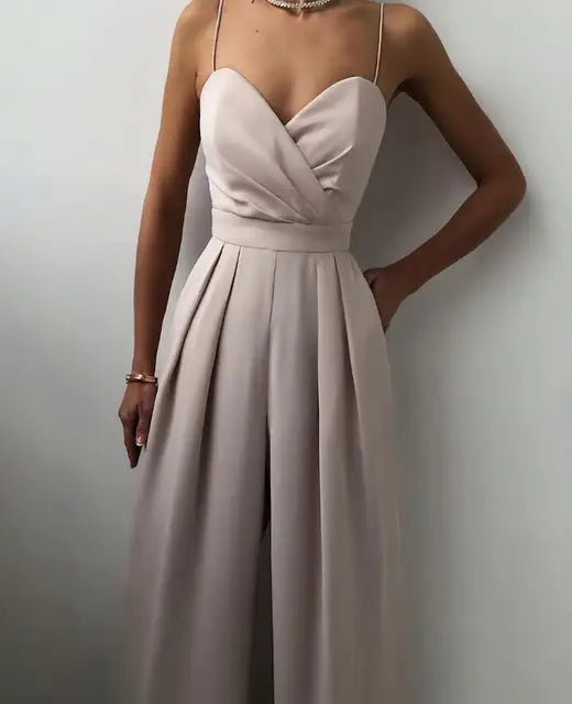 Relaxed elegant jumpsuit for women | Bella -6