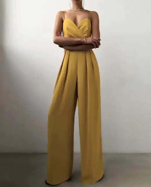 Relaxed elegant jumpsuit for women | Bella -3