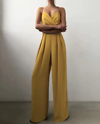 Relaxed elegant jumpsuit for women | Bella -3