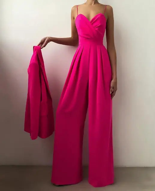 Relaxed elegant jumpsuit for women | Bella -5