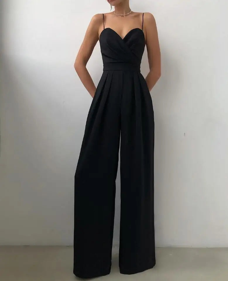 Relaxed elegant jumpsuit for women | Bella -11