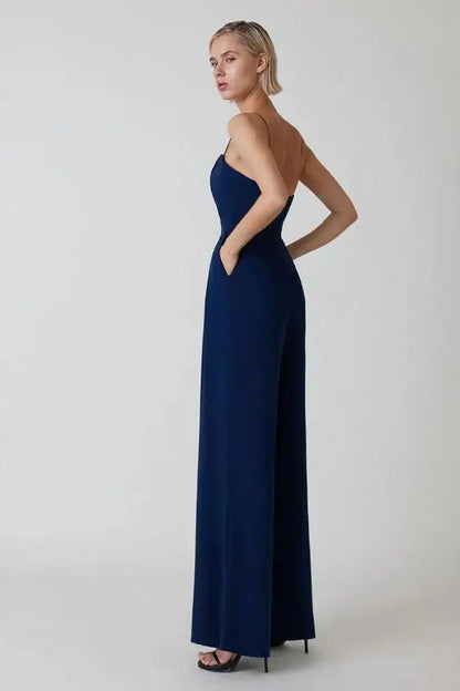 Relaxed elegant jumpsuit for women | Bella -9