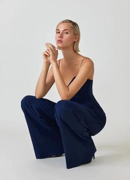 Relaxed elegant jumpsuit for women | Bella -10