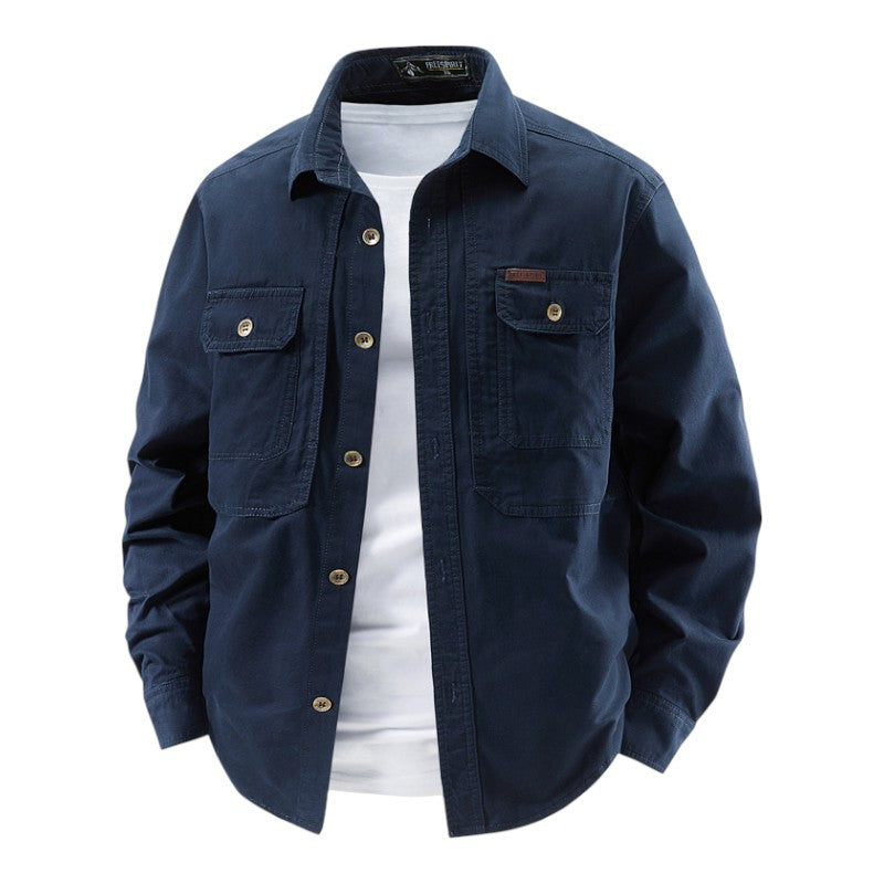 Classic work shirt for men | Brenton -1