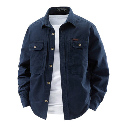 Classic work shirt for men | Brenton -1