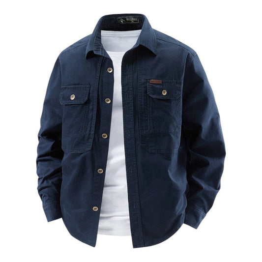 Classic work shirt for men | Brenton -1