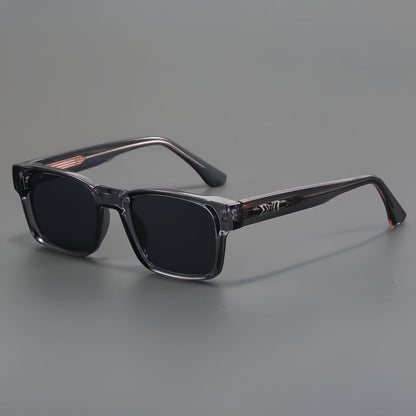 Squared-frame ergonomic sunglasses for men | Ellery -6