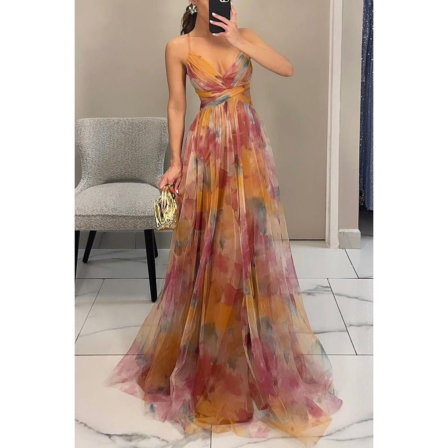 Elegant maxi dress for women | Tina -3