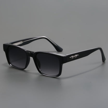 Squared-frame ergonomic sunglasses for men | Ellery -5