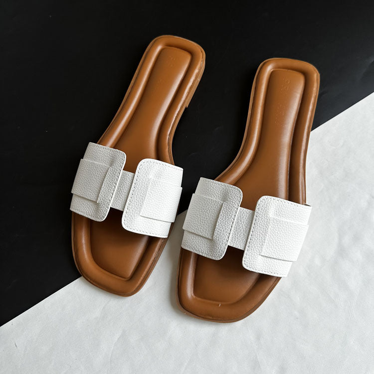 Comfortable luxe slides for women | Mia -2