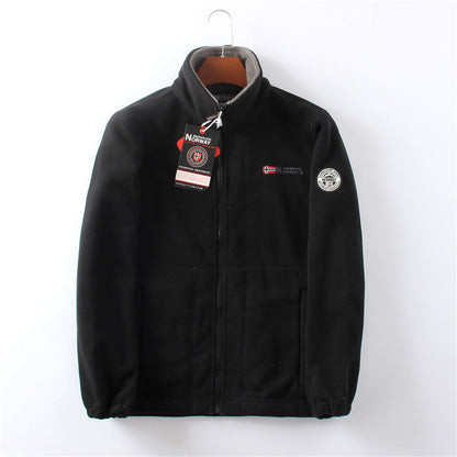 Classic warm fleece winter jacket for men | Norway -5