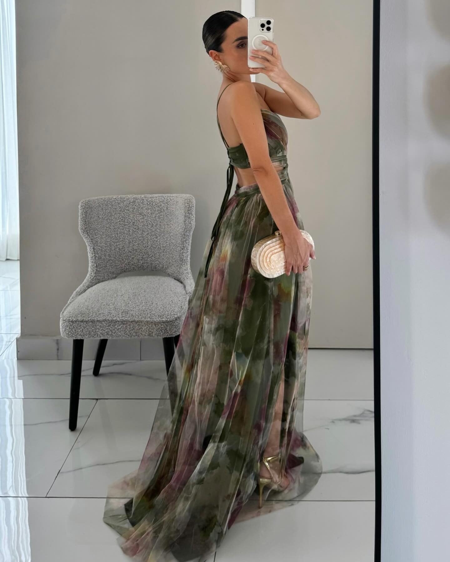 Elegant maxi dress for women | Tina -7
