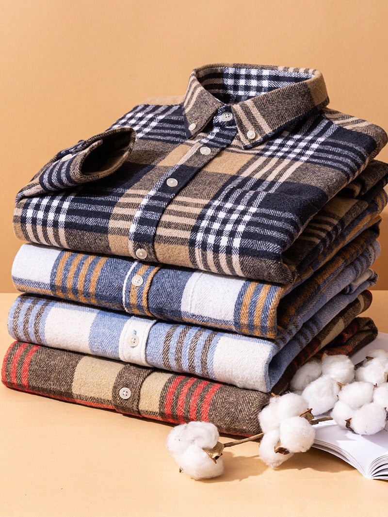 Classic plaid shirt for men | Ashton -9