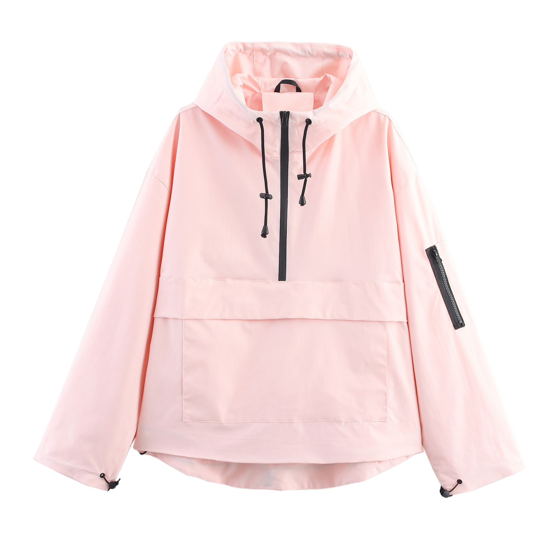 Cosy hooded all-weather everyday jacket for women | Fhalom -5