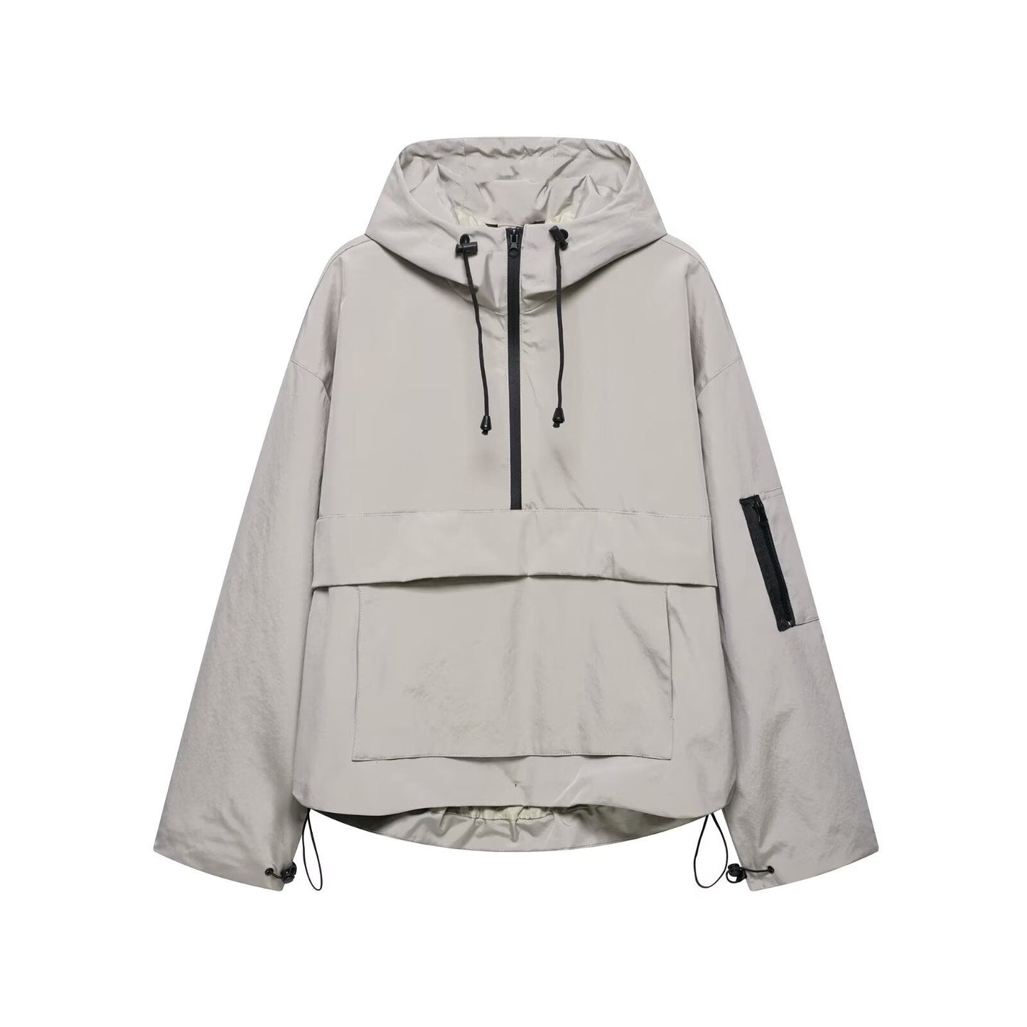 Cosy hooded all-weather everyday jacket for women | Fhalom -3