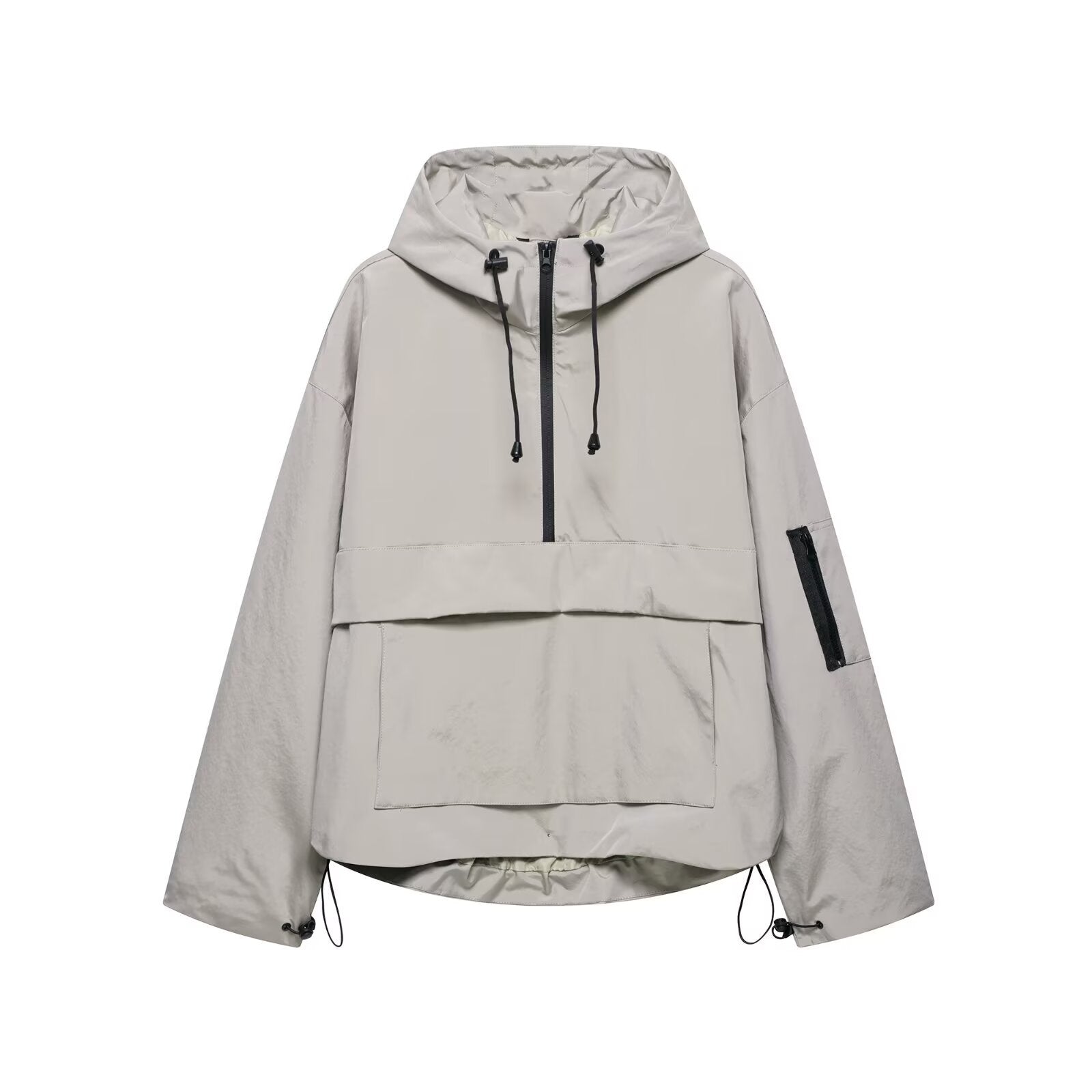Cosy hooded all-weather everyday jacket for women | Fhalom -3